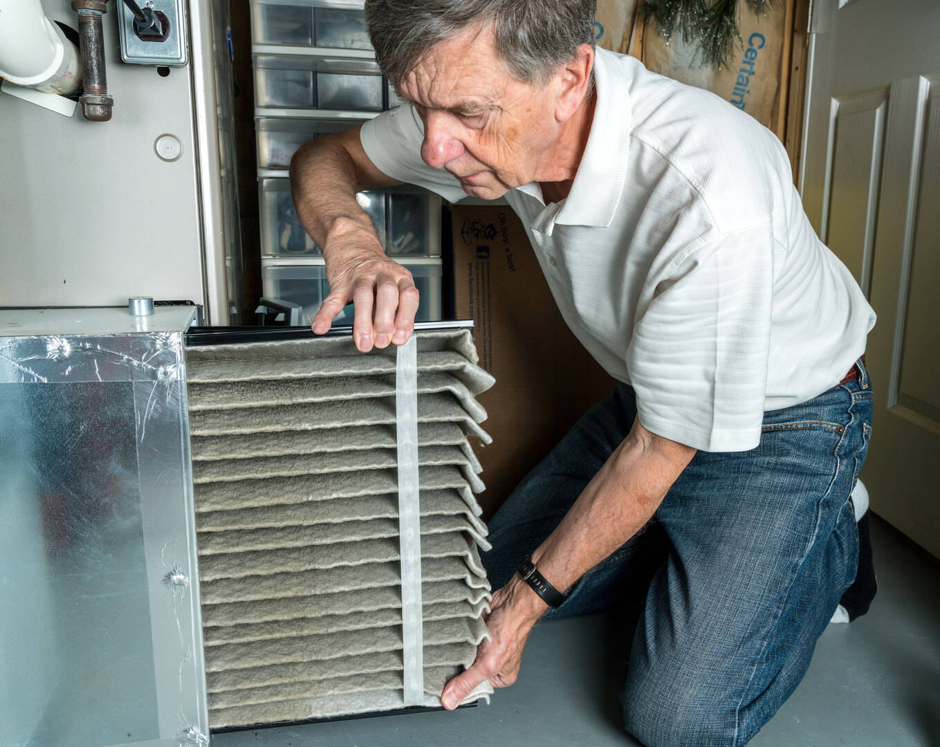 Deon Arnold Heating & Air Conditioning website screenshot